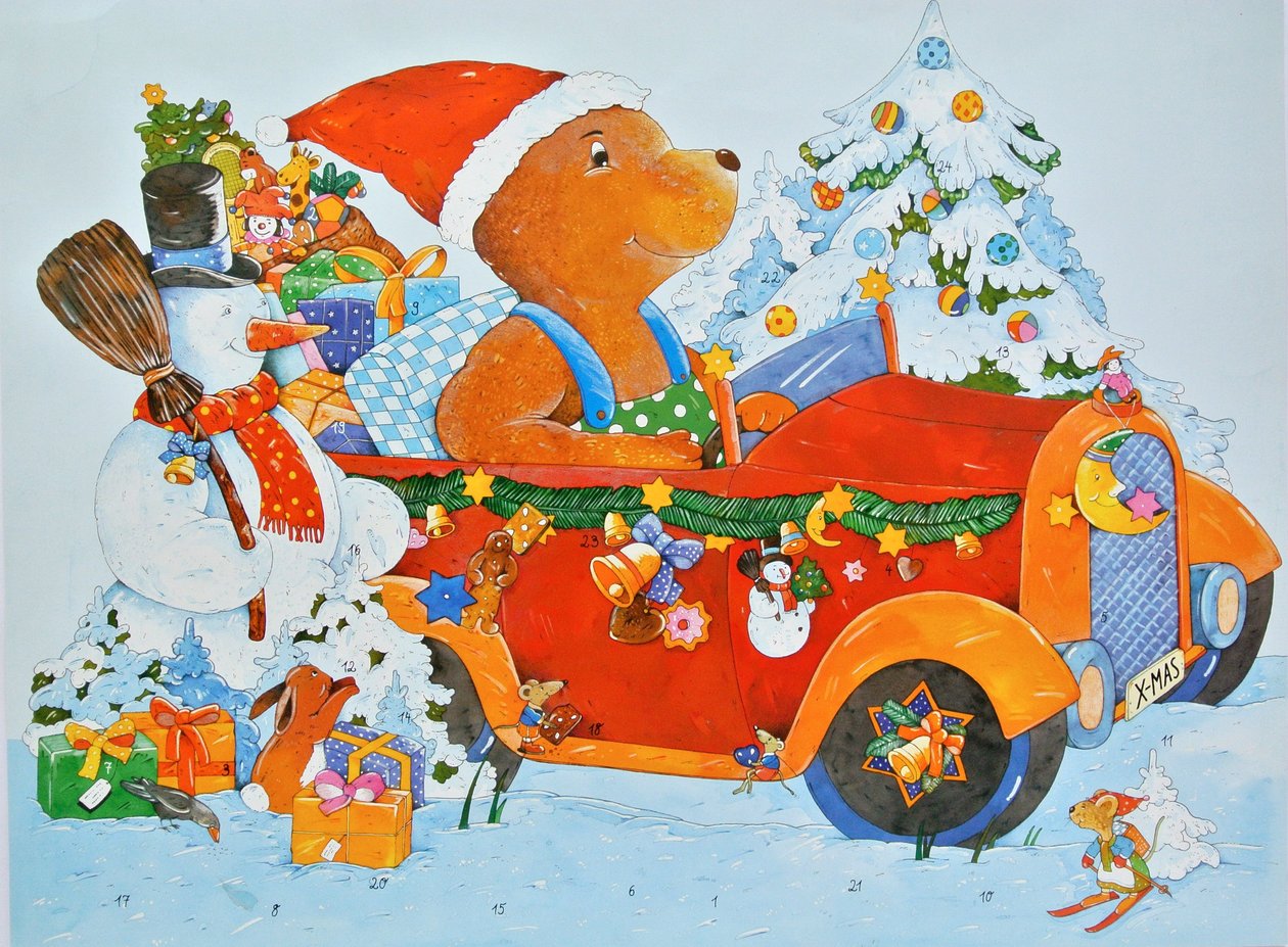 Oso del calendario de adviento, 2009 de Christian Kaempf