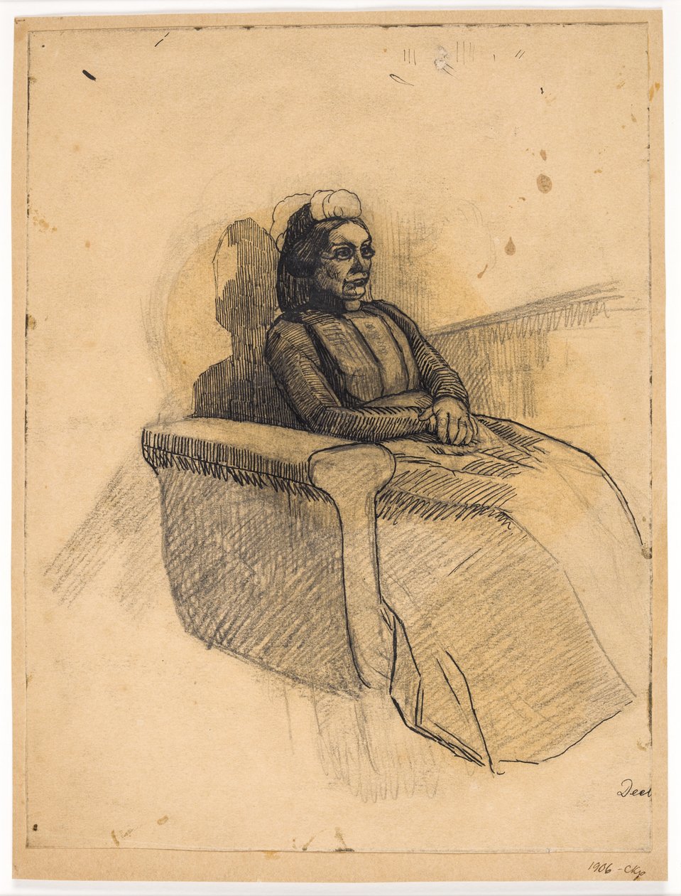 Dama en el sofá de Christian Kongstad Petersen