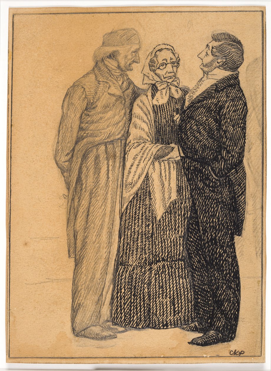 De una cena de sacerdotes de Christian Kongstad Petersen