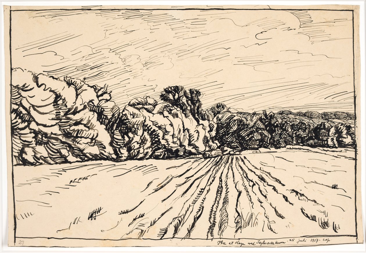 Paisaje de Fionia de Christian Kongstad Petersen