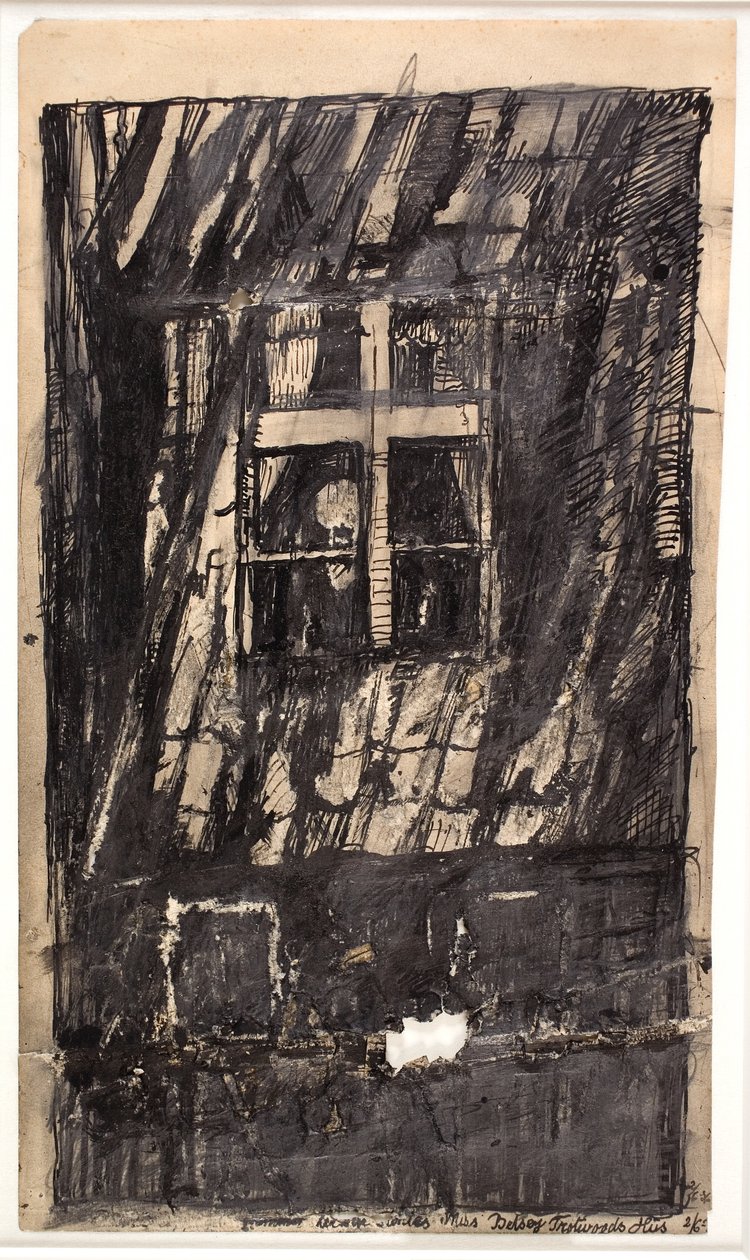 El Sr. Dick en la ventana de Christian Kongstad Petersen