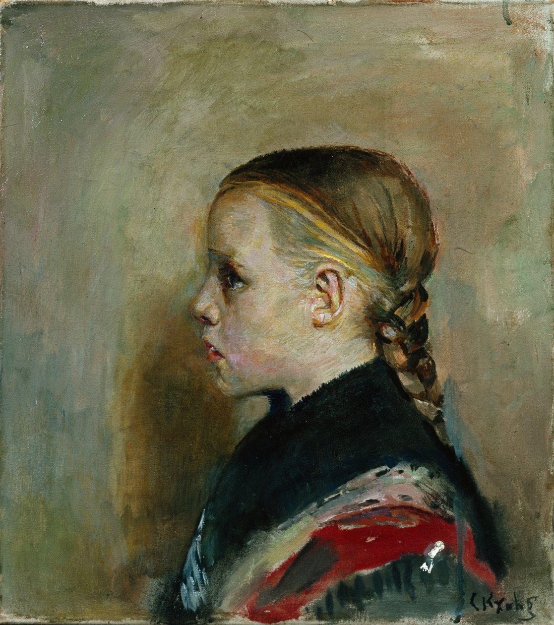 Marie Gaihede (pintura) de Christian Krohg