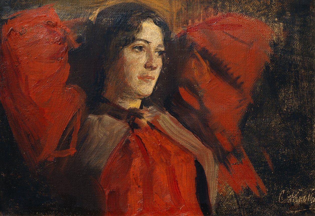 Srta. Anna Diriks de Christian Krohg