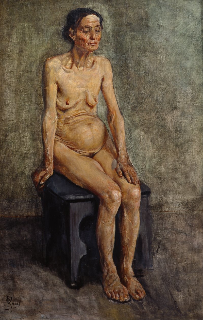 Vieja esposa de Christian Krohg