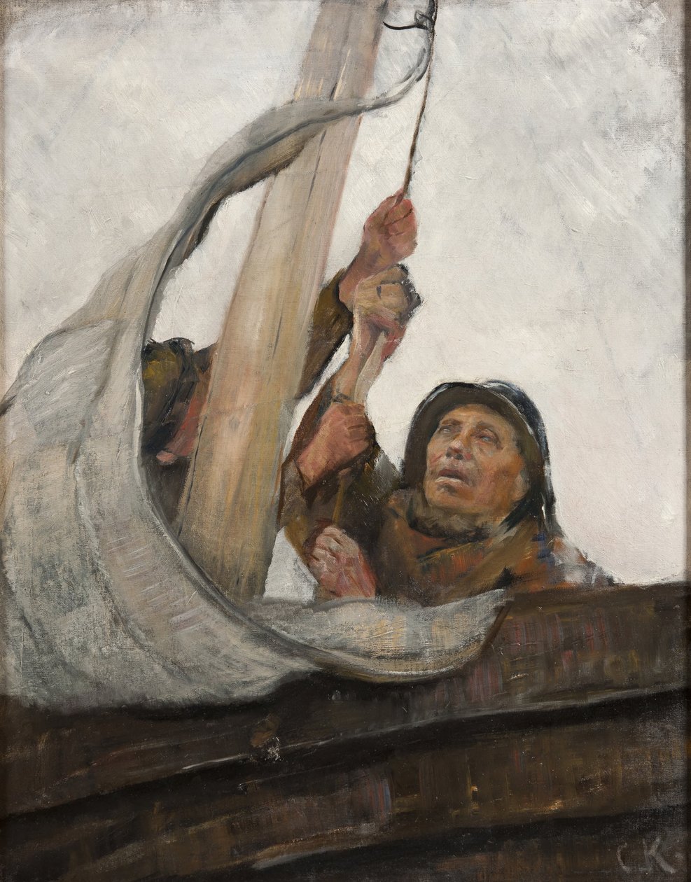 Zarpando de Christian Krohg