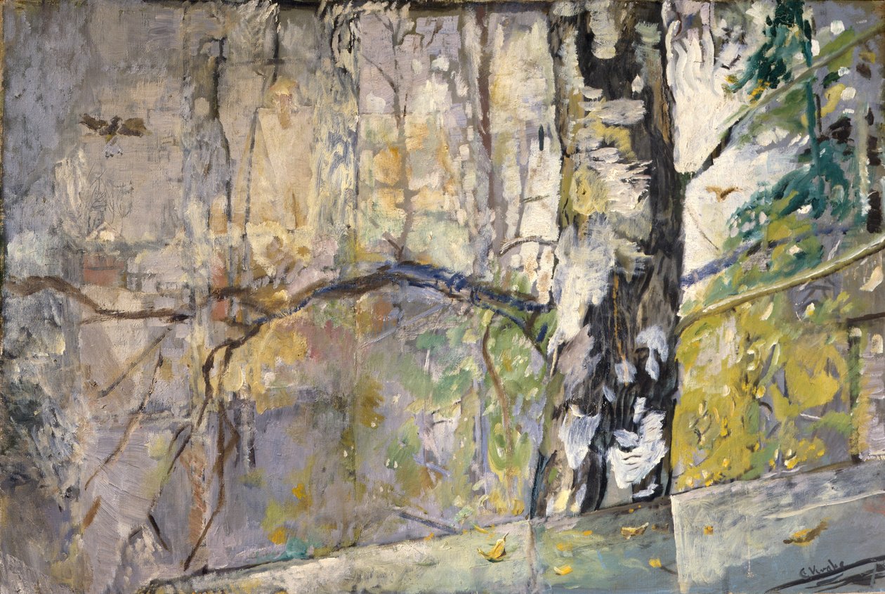 Primavera en la calle Halfdan Svartes (Oslo) de Christian Krohg