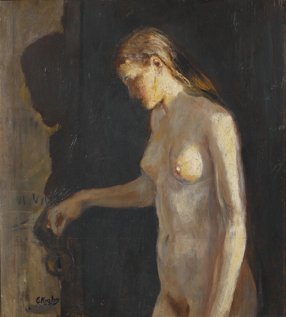 El modelo de Christian Krohg