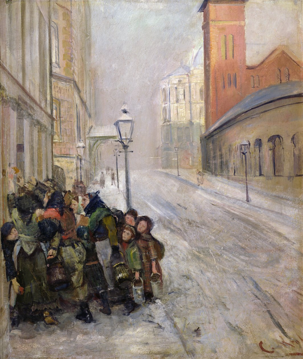 La batalla por la supervivencia de Christian Krohg