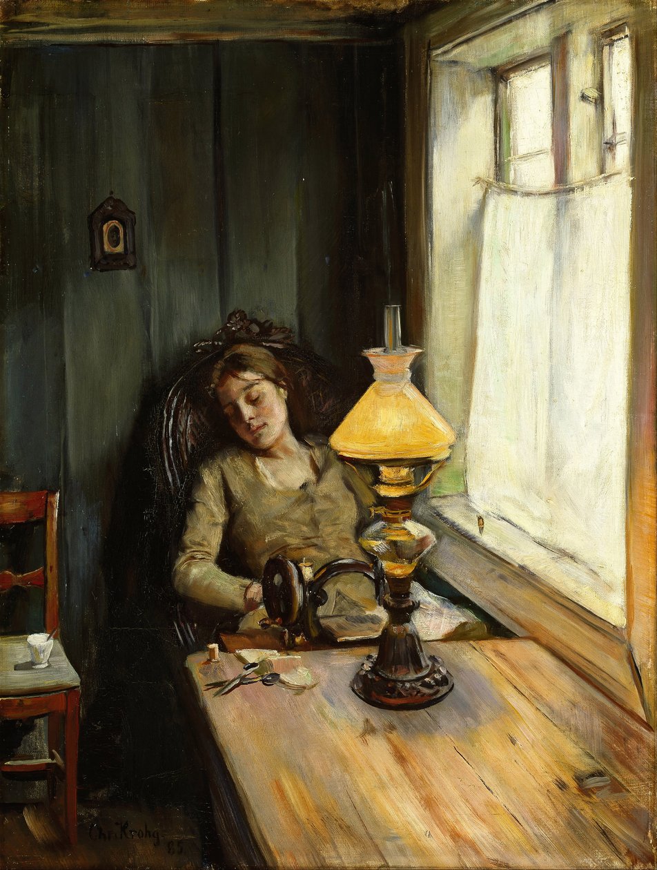 Cansado de Christian Krohg