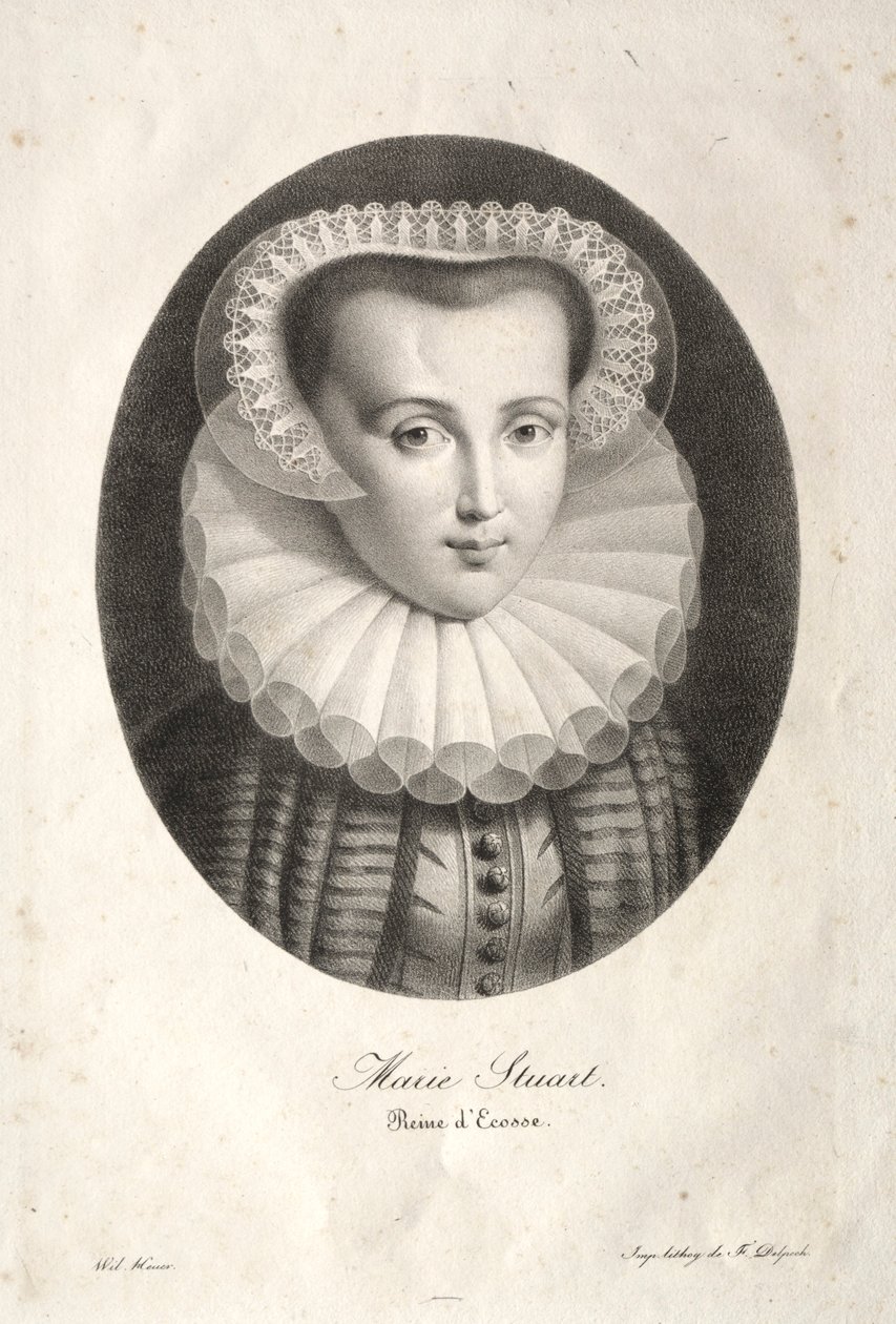 María Estuardo de Christian Ludwig Wilhelm Heuer