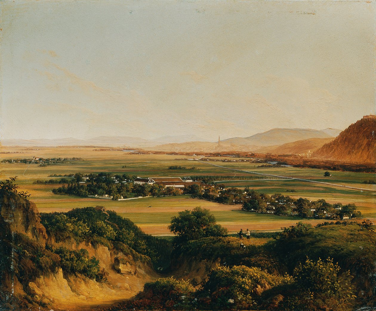 Vista lejana de Viena desde Bisamberg de Christian Plattensteiner