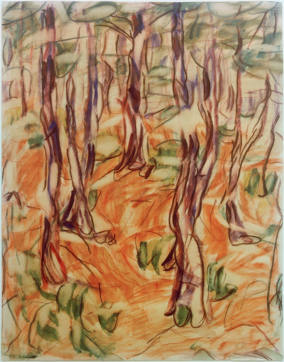 Hayedo en primavera de Christian Rohlfs