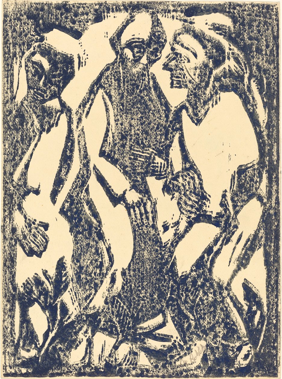 Deliberación, 1913 de Christian Rohlfs