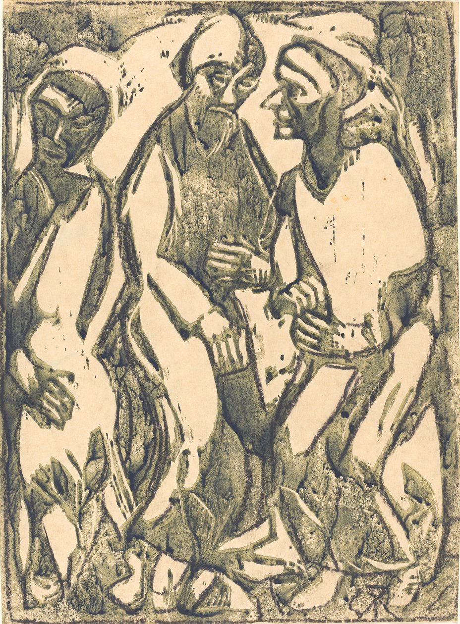 Deliberación, 1913 de Christian Rohlfs