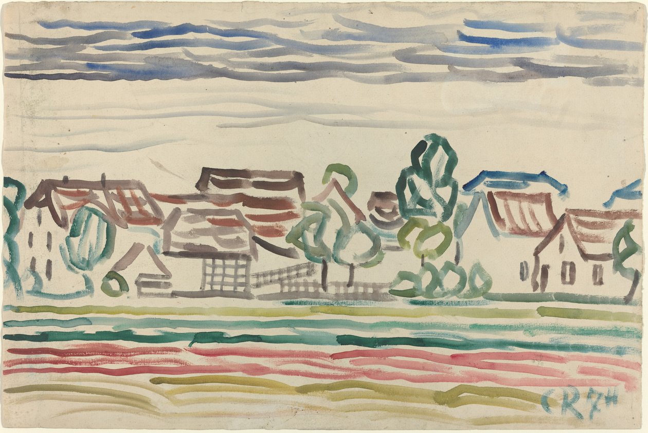 Paisaje de Christian Rohlfs