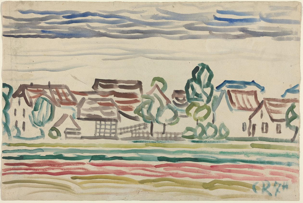 Paisaje de Christian Rohlfs