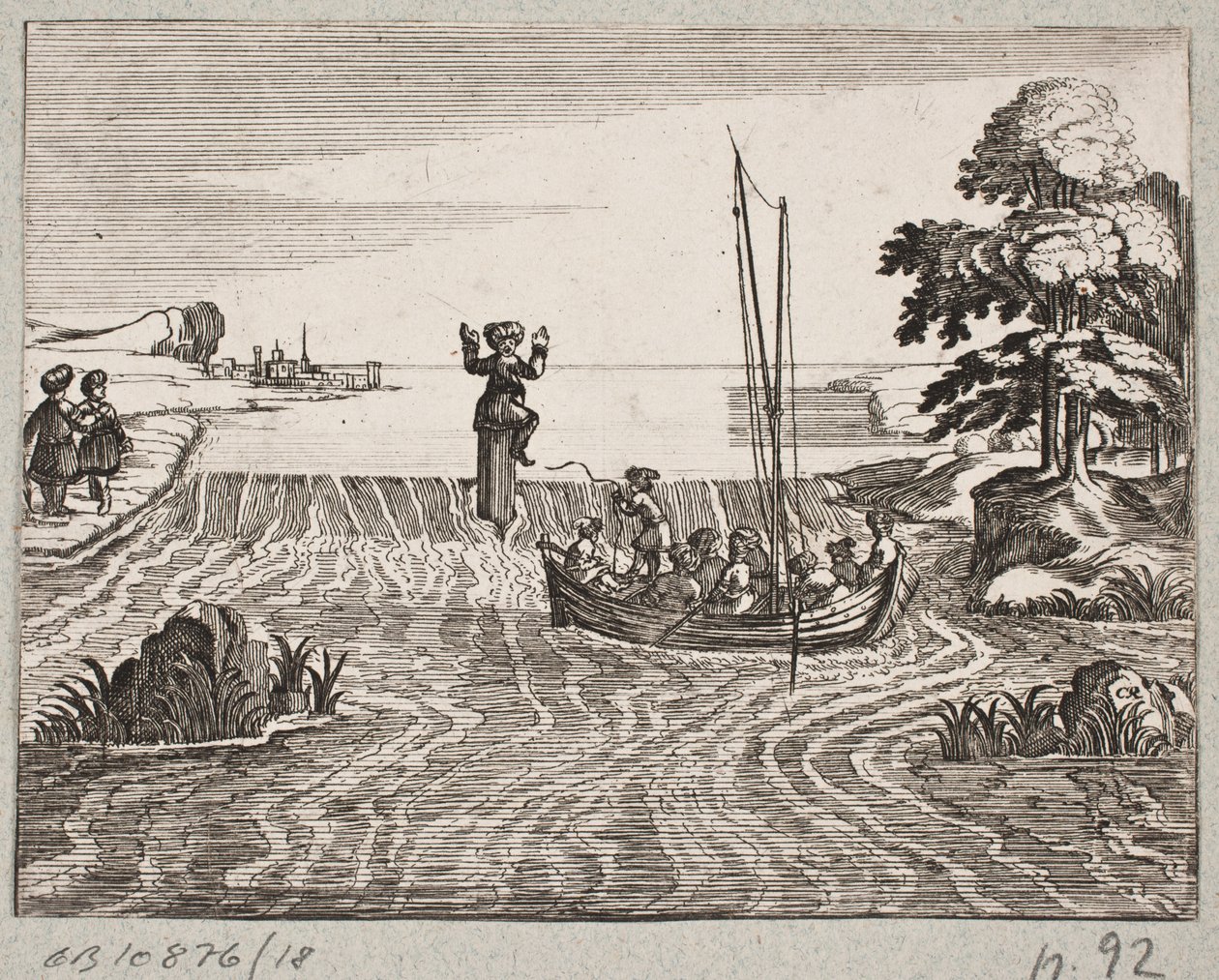 Ilustración de Adam Olearius, “Persianischer Rosenthal von einem Sinnreichen Poeten Schich Saadi […]”, Schleswig 1660 de Christian Rothgiesser