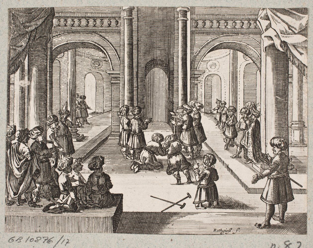 Ilustración para Adam Olearius, Persianischer Rosenthal von einem Sinnreichen Poeten Schich Saadi, Schleswig 1660 de Christian Rothgiesser