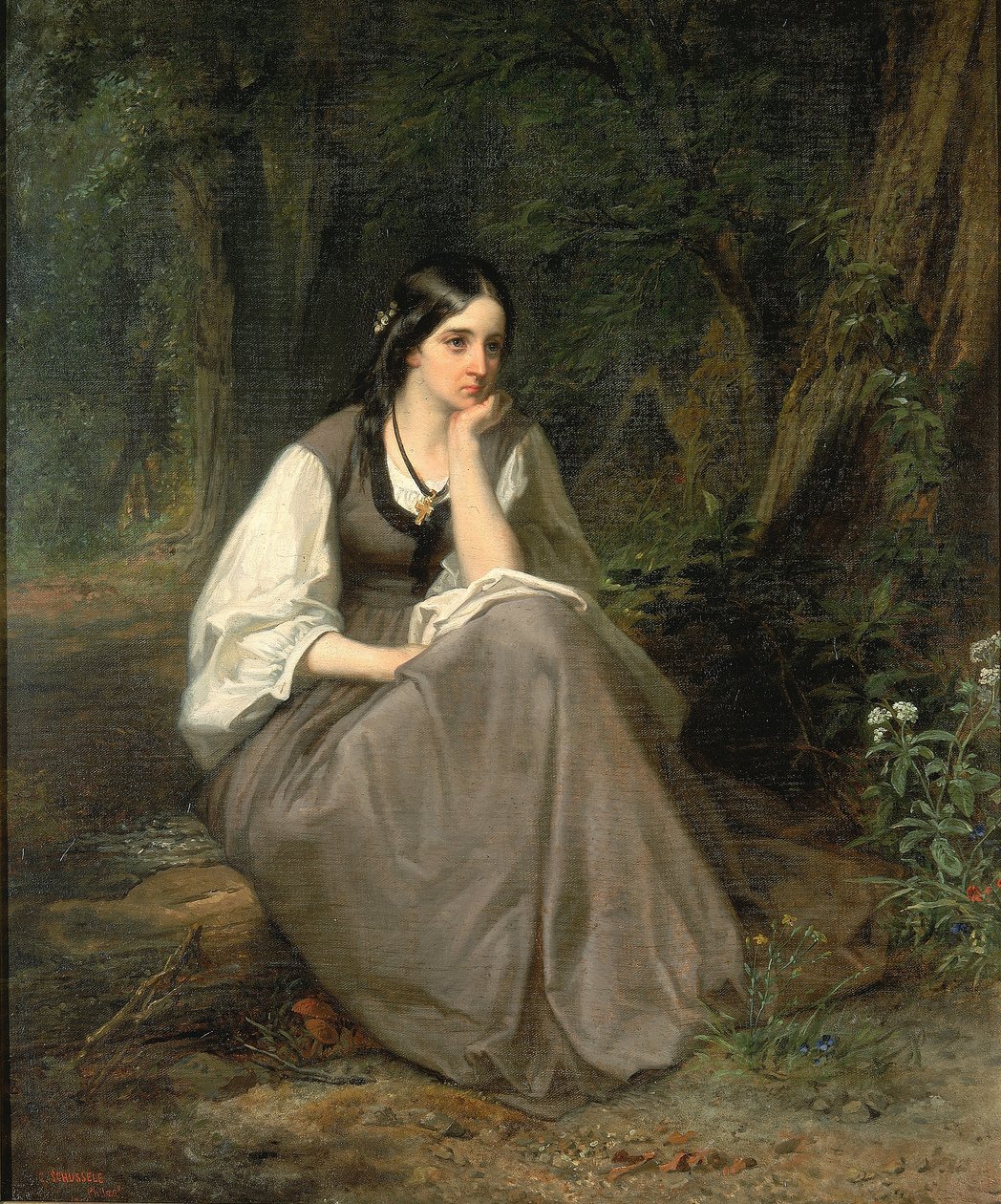 Evangeline de Christian Schussele