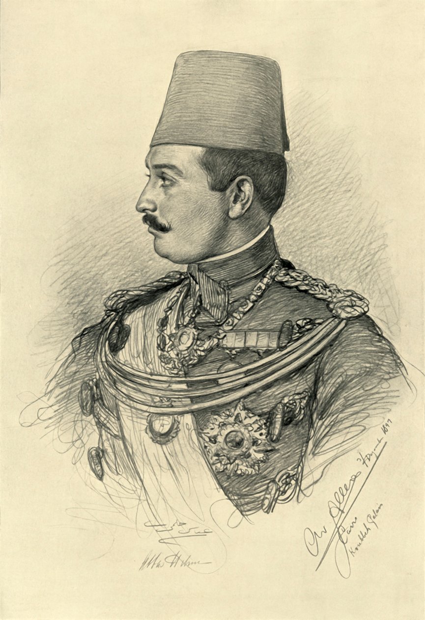 Abbas II Helmy Bey, Palacio Koubbeh, El Cairo, Egipto de Christian Wilhelm Allers