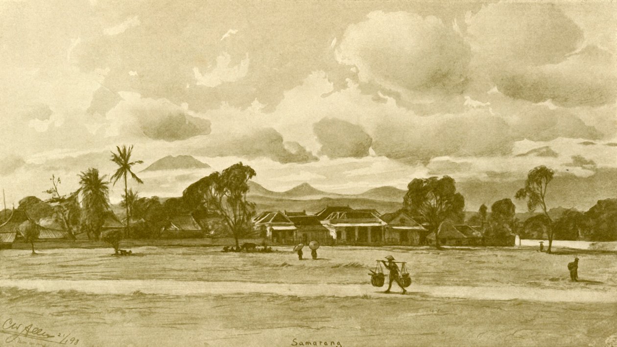 Semarang, Java, 1898 de Christian Wilhelm Allers