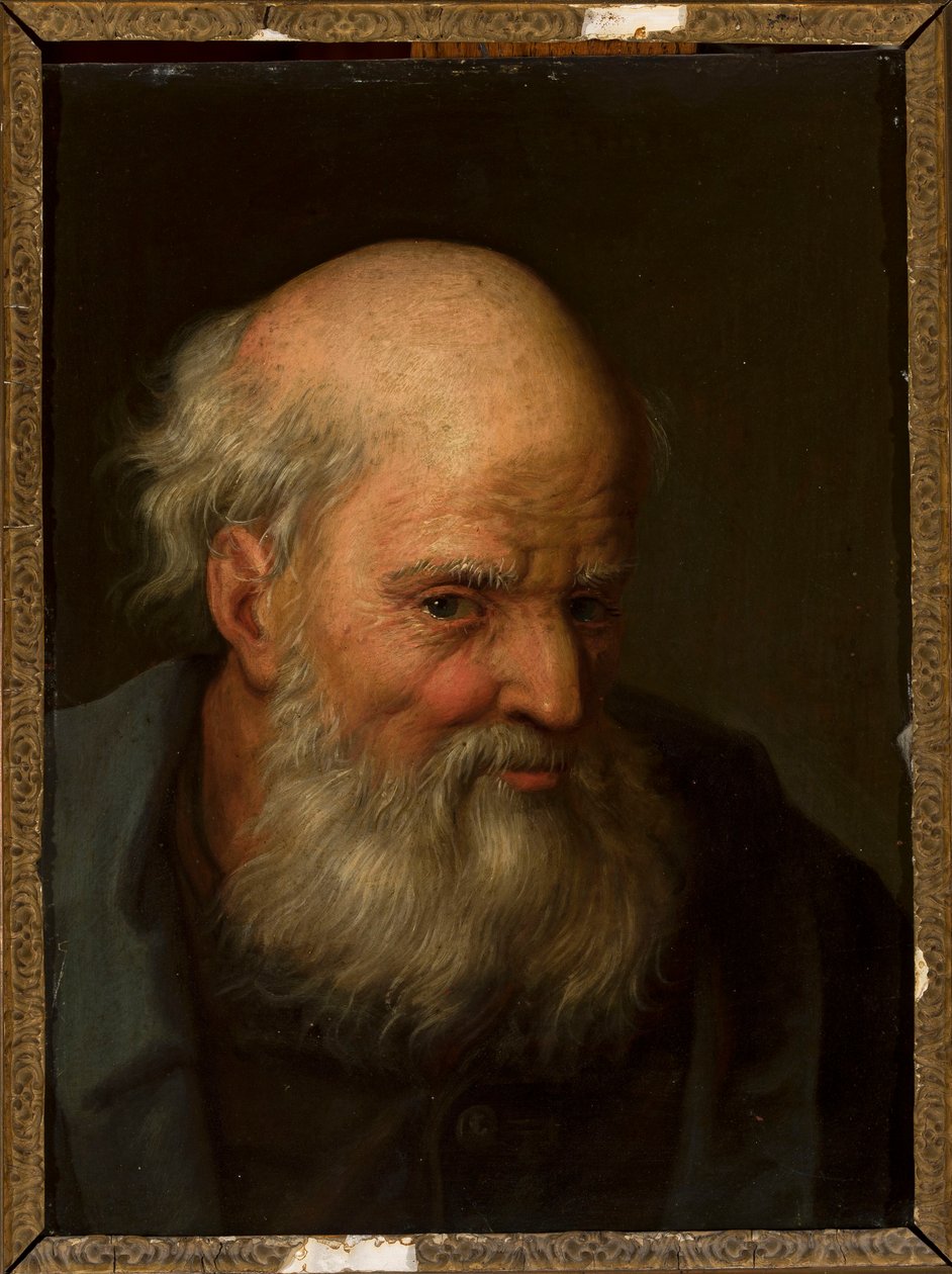 Cabeza de un anciano (¿San Pedro?) de Christian Wilhelm Ernst Dietrich