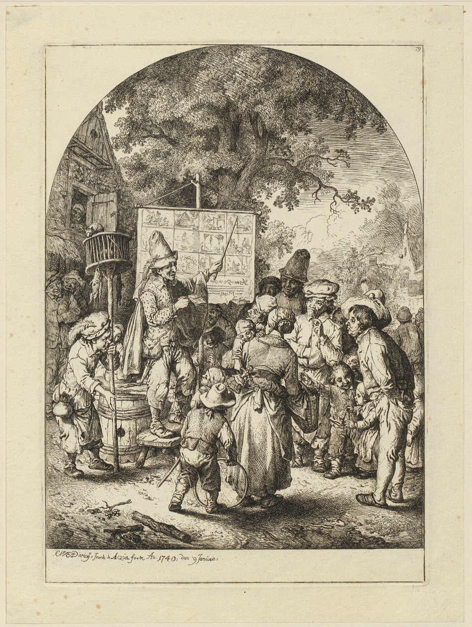 Vendedor de veneno para ratas de Christian Wilhelm Ernst Dietrich