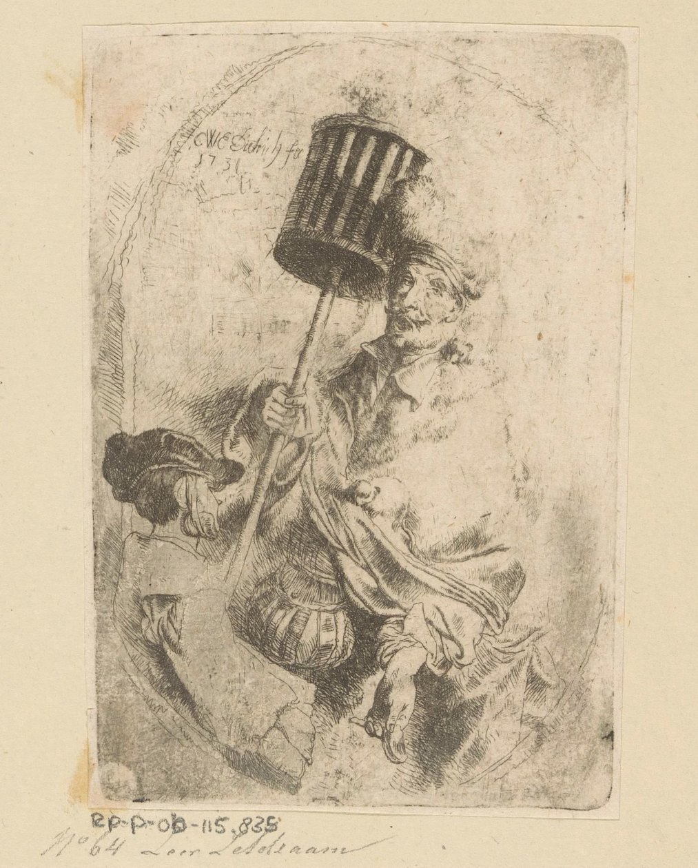 flautista de Hamelín de Christian Wilhelm Ernst Dietrich