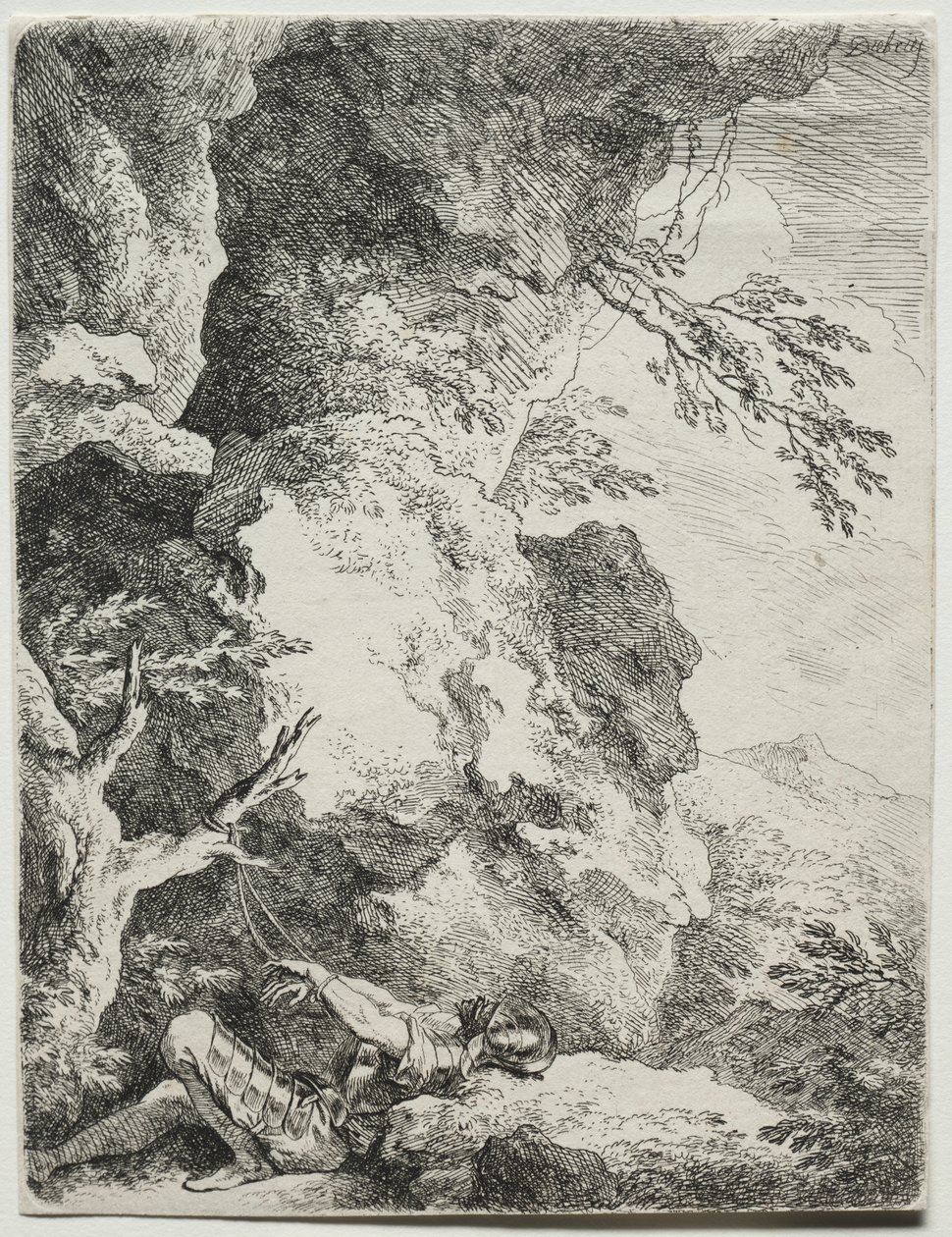 St. William, The Hermit Saint de Christian Wilhelm Ernst Dietrich