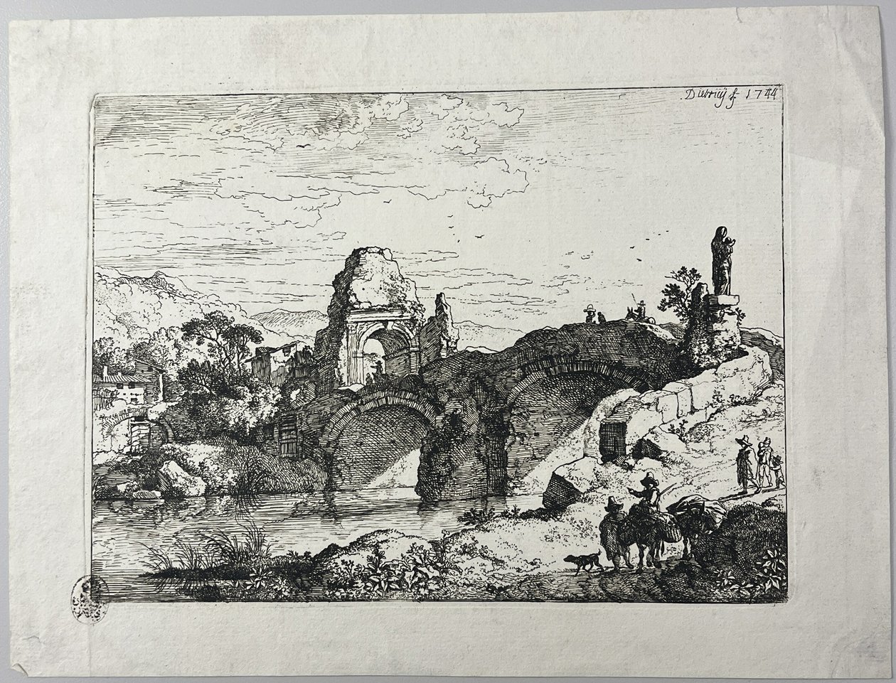 El Puente de Piedra de Christian Wilhelm Ernst Dietrich