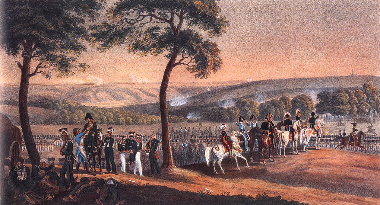Smolensk el 16 de agosto de 1812, década de 1830 de Christian Wilhelm von Faber du Faur