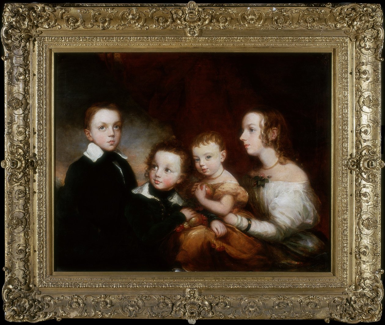 Un grupo de niños, c.1850 de Christina Robertson