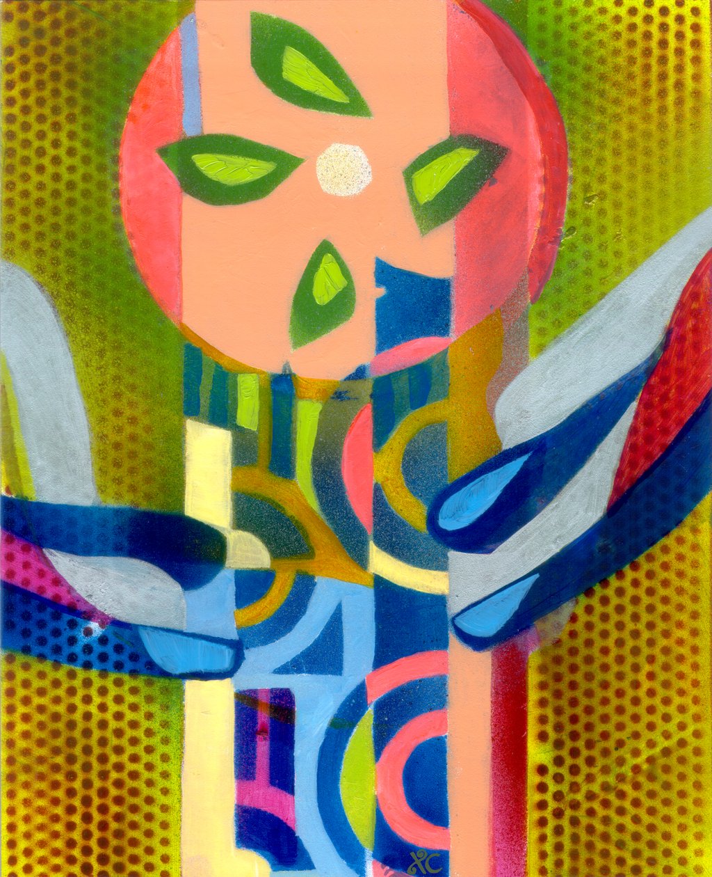 Grace, c. 2009 (acrílico sobre panel de Christina Saj