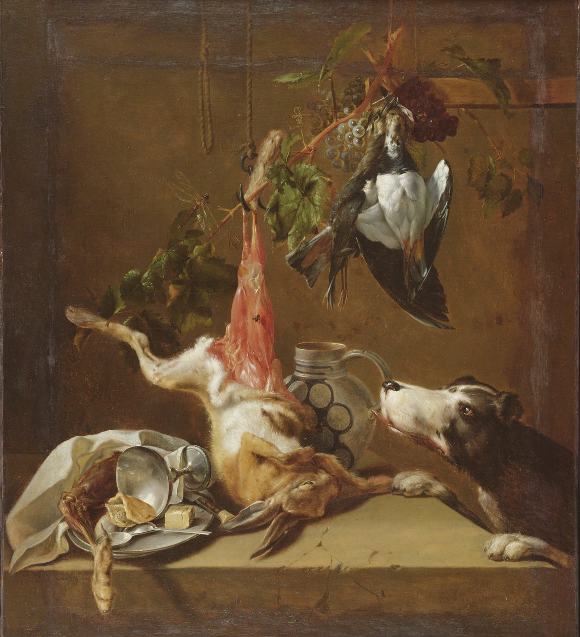 Perro de caza y presa de Christoffel Puytlinck