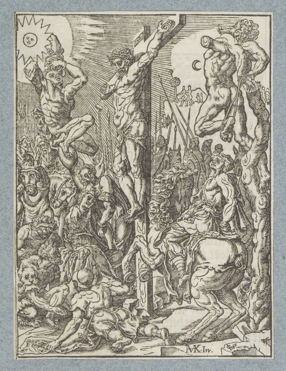 Cristo en la cruz de Christoffel van Sichem (II)