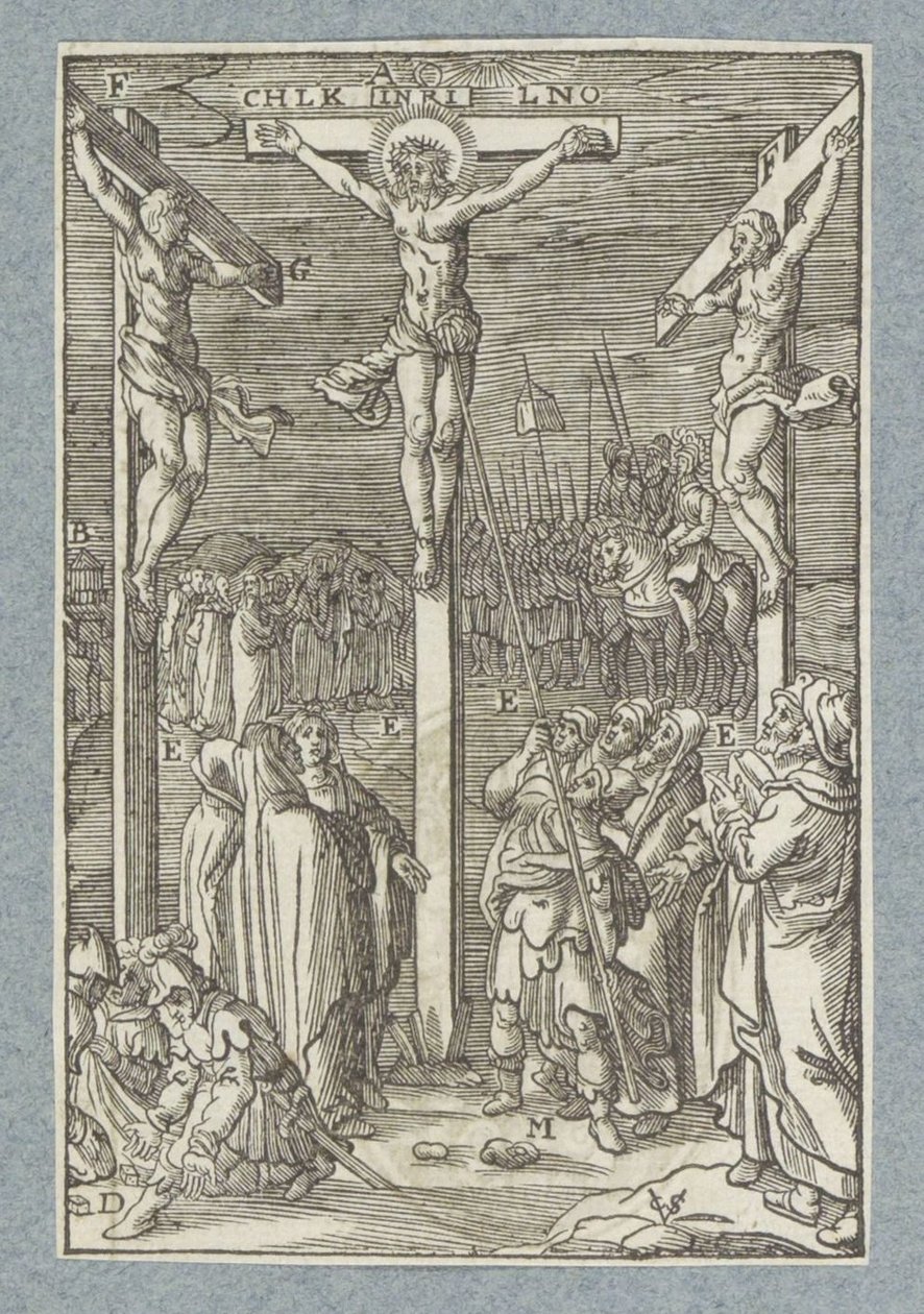 Cristo en la cruz de Christoffel van Sichem (II)
