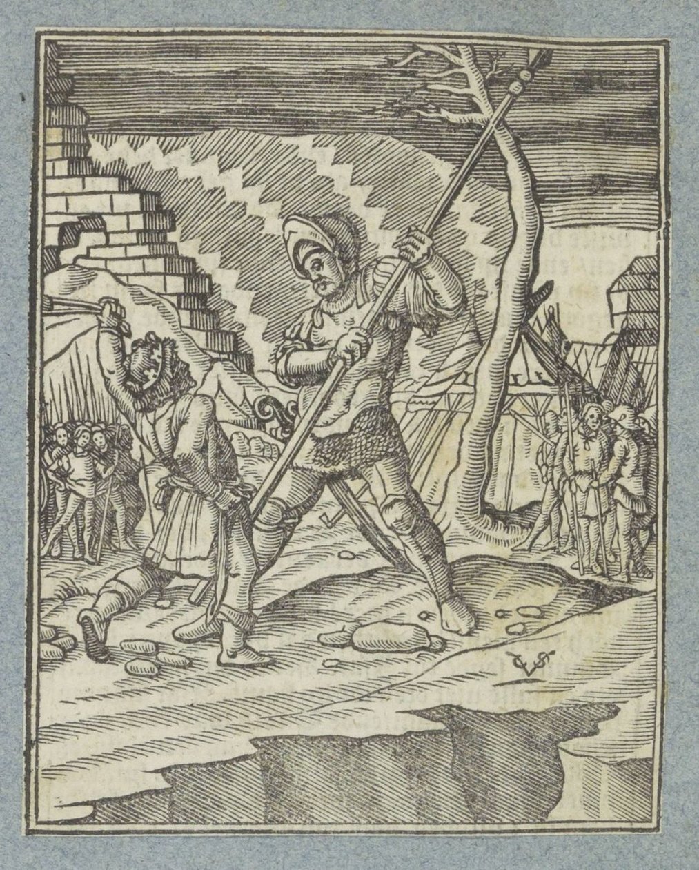 David vence a Goliat de Christoffel van Sichem (II)