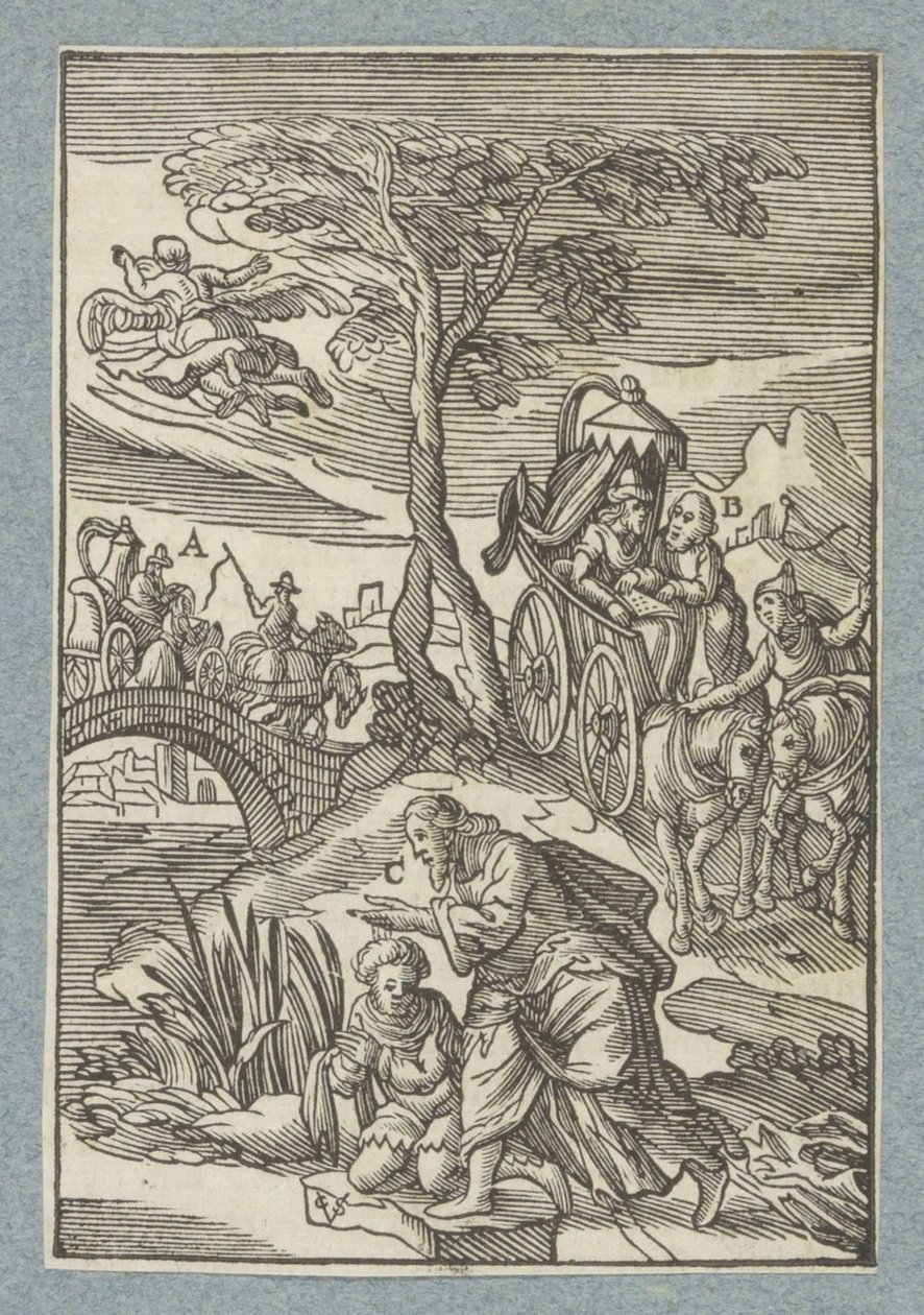 Bautismo del eunuco de Christoffel van Sichem (II)