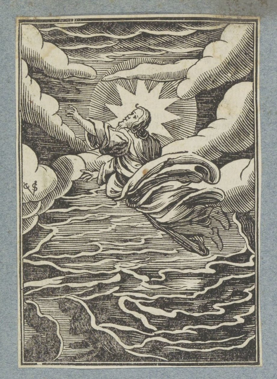 Primer día de la creación: separación entre la luz y las tinieblas de Christoffel van Sichem (II)