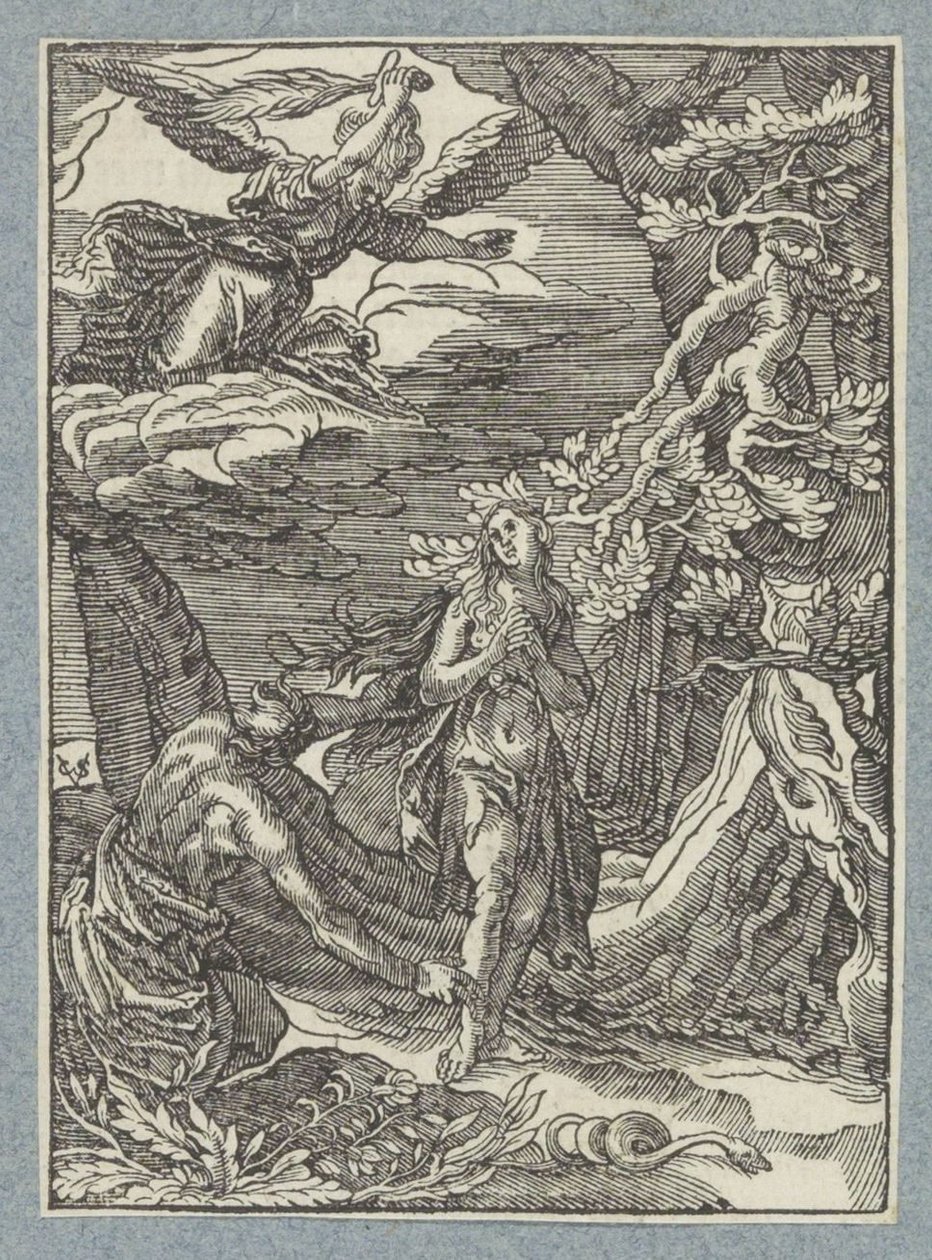 Expulsión del Paraíso de Christoffel van Sichem (II)
