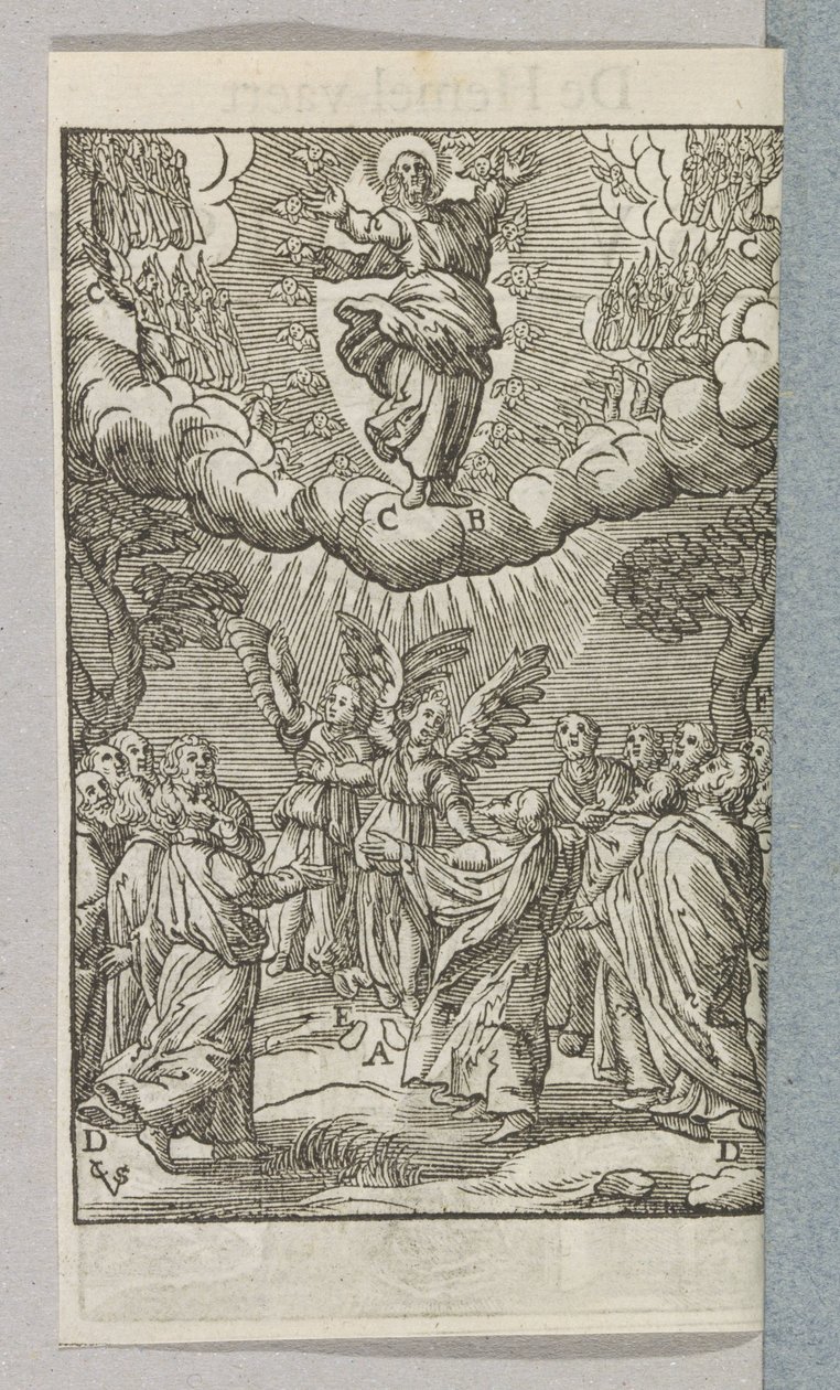 Ascensión de Cristo de Christoffel van Sichem (II)