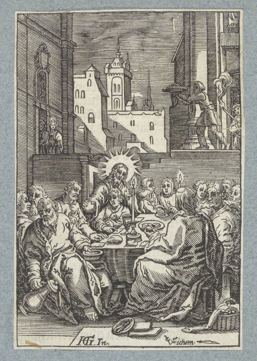 La última cena de Christoffel van Sichem (II)