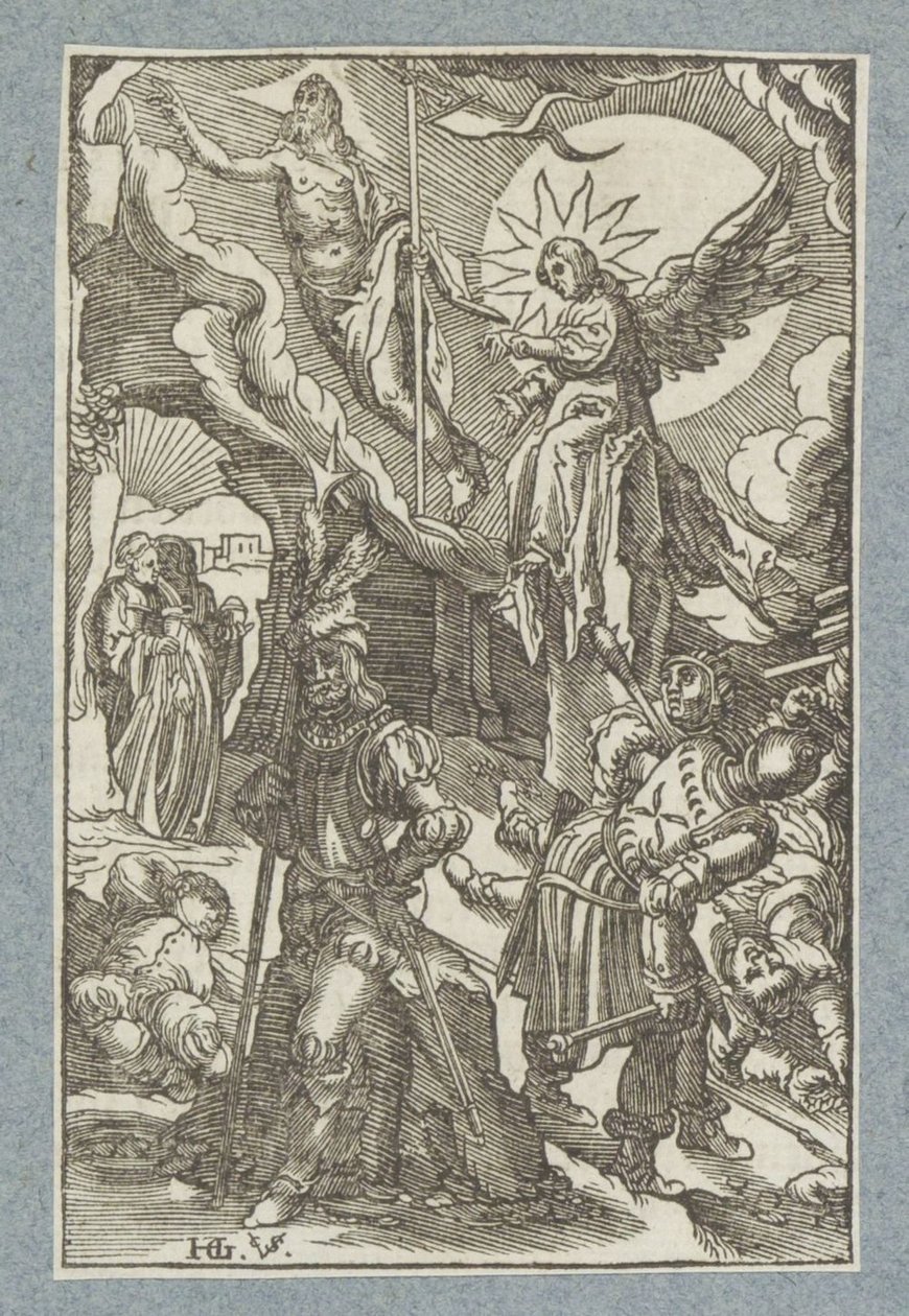 Resurrección de Cristo de Christoffel van Sichem (II)
