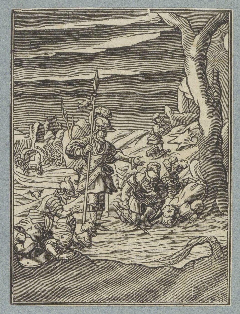 Selección de los hombres de Gedeón de Christoffel van Sichem (II)