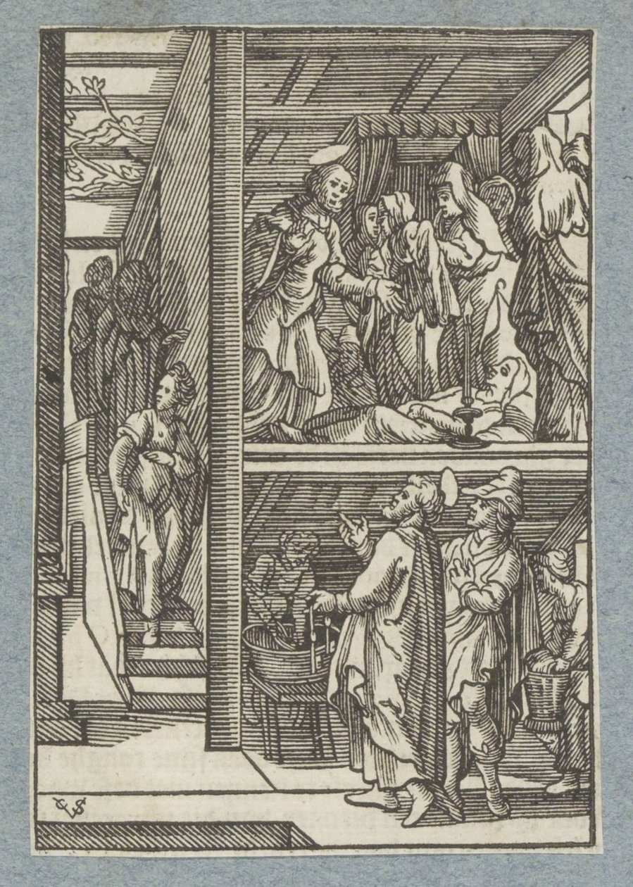 Resurrección de Dorcas (Tabita) | Impresión de arte