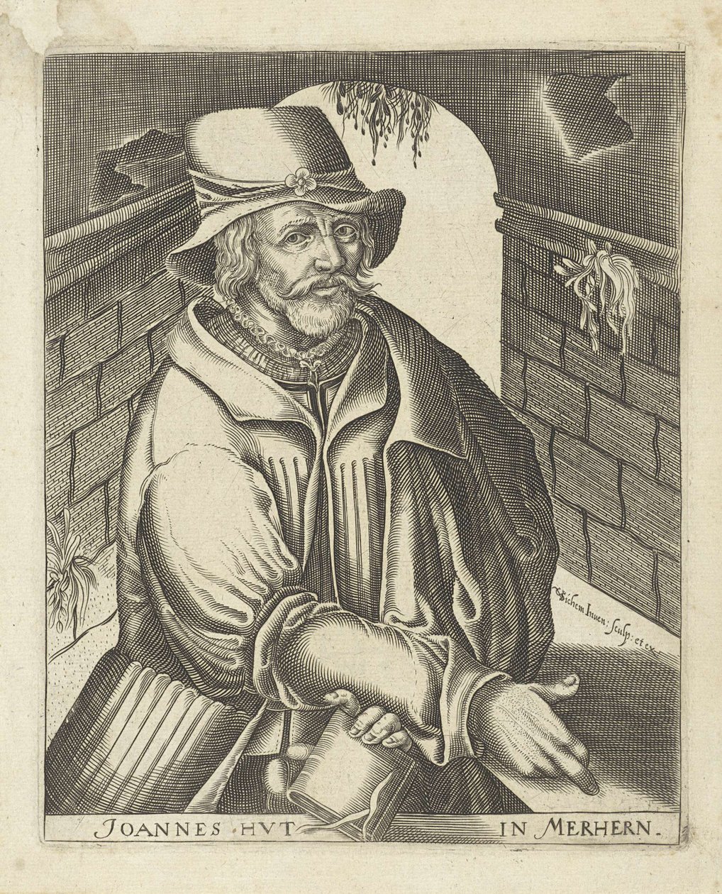 John Hus en Merhern, c. 1650 de Christoffel van Sichem