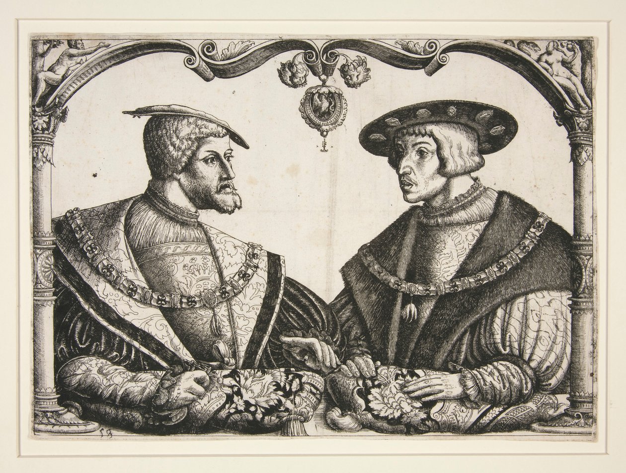 Emperadores Carlos V y Fernando I de Christoph Bockstorffer