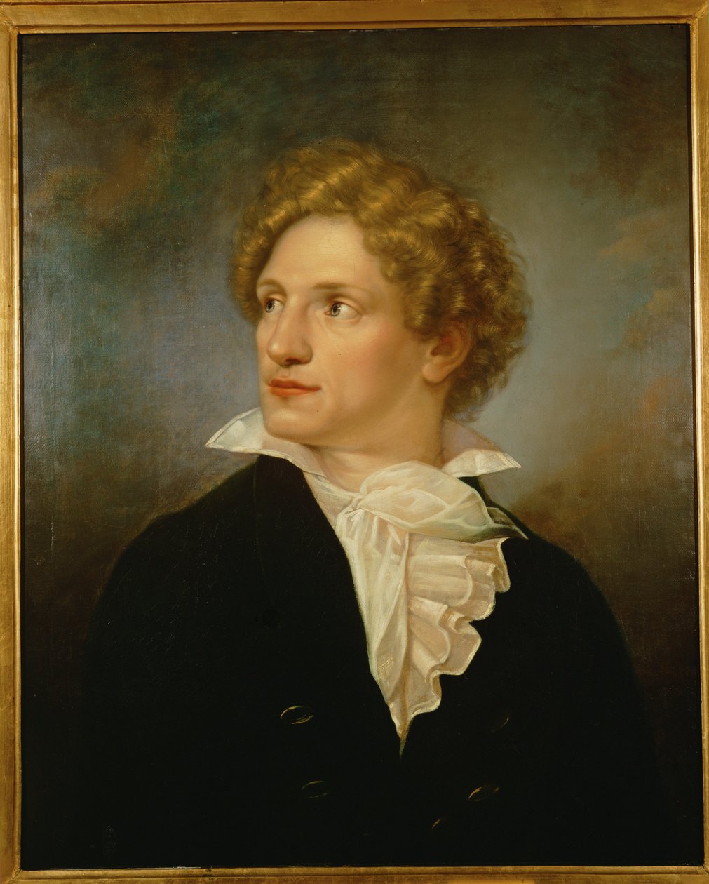 Poeta Ferdinand Raimund ... (pintura sobre lienzo) de Christoph Frank