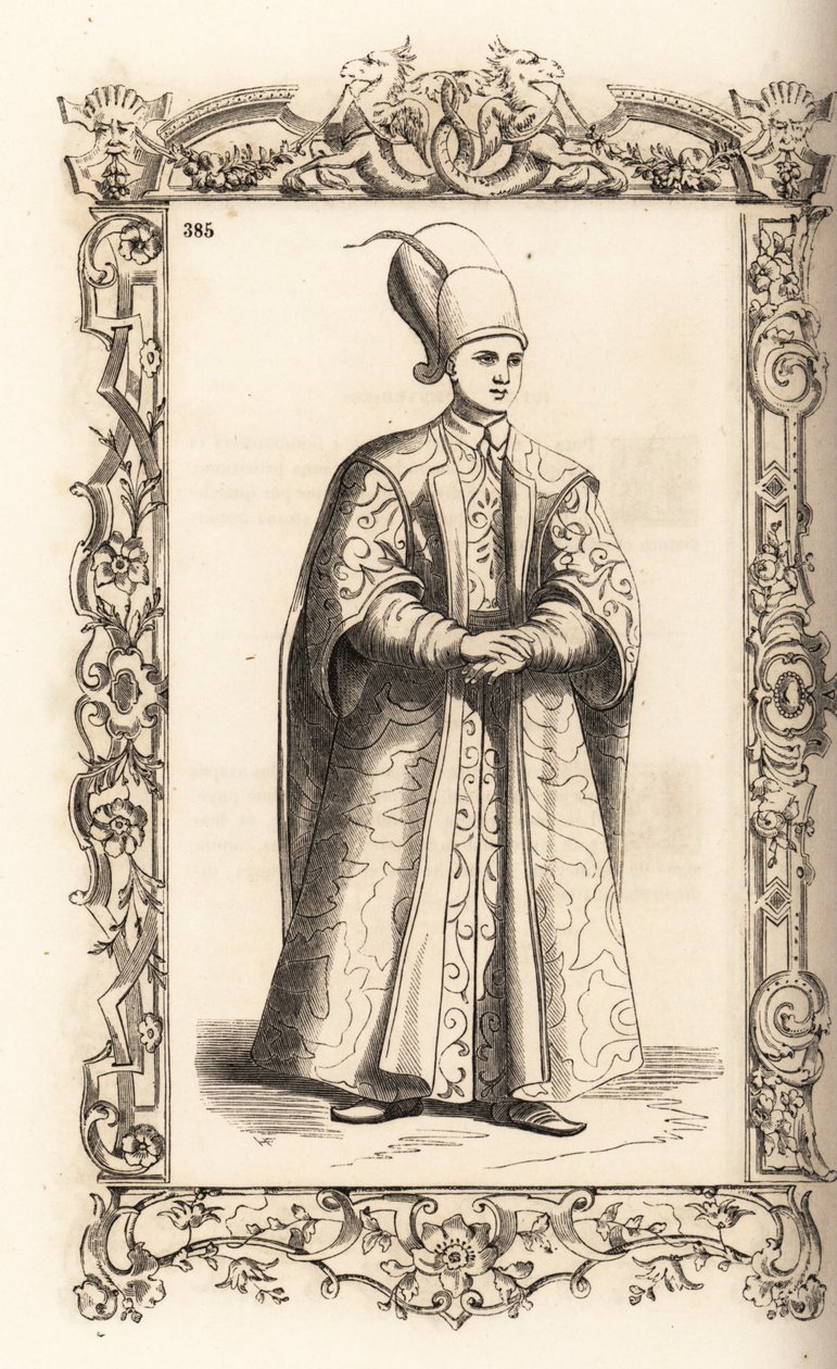 Paje esclavizado al Sultán de Turquía, Imperio Otomano de Christoph Krieger