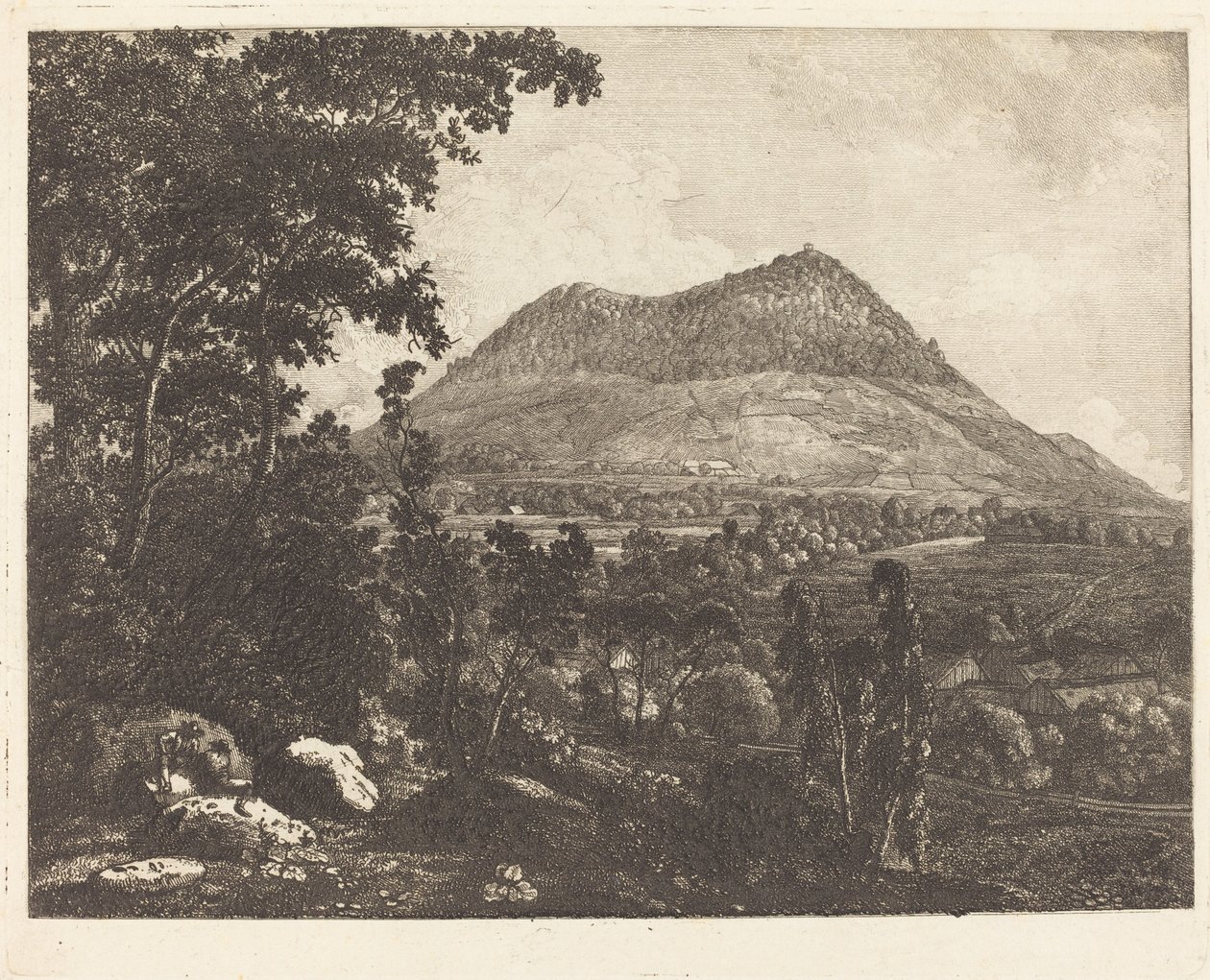 Montaña Landeskrone cerca de Görlitz de Christoph Nathe